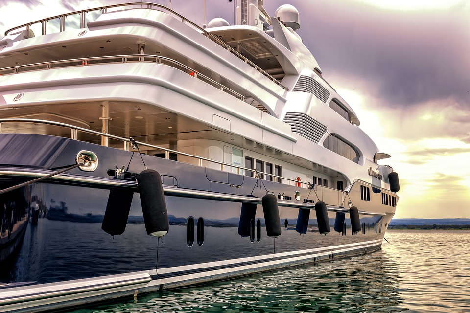 modern yacht