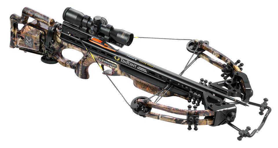 a hunting crossbow